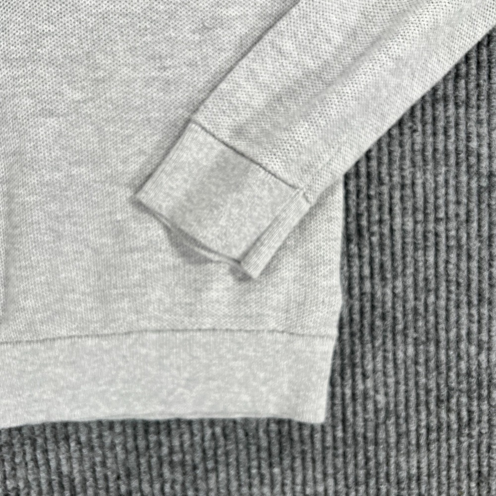 Vineyard Vines Pullover Youth XL Extra Large Gray Long Sleeve 1/4 Zip Mock Neck - Picture 5 of 13